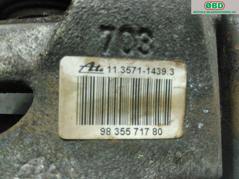 Bremsecaliper venstre foran til Peugeot 2008 2019-->> (Type II)  (PEUGEOT|16 480 351 80|)
