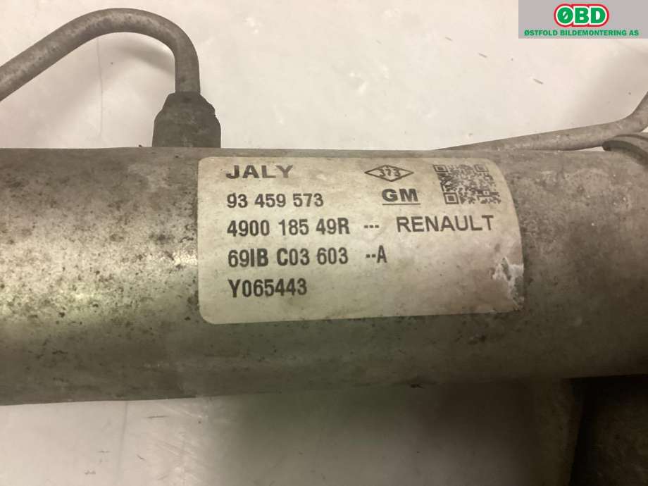 Tannstang til Opel Vivaro B 2014-2019  (OPEL|95526241||490018549R)