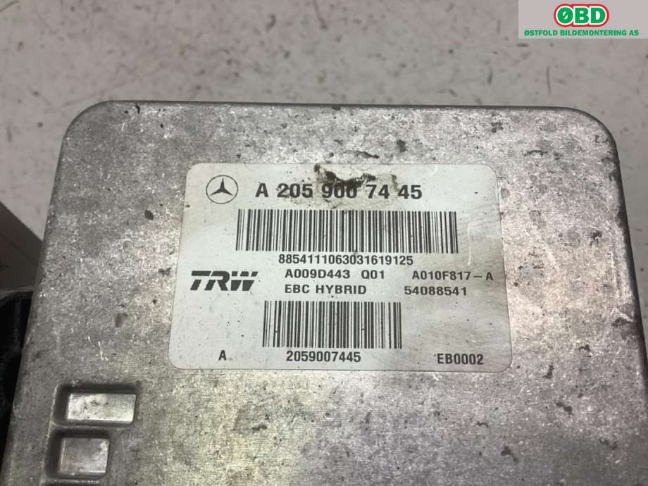ABS sentral til Mercedes C-Klasse 2018-2021 (Fase 2) (W205) (W205) (MERCEDES|A 205 900 79 45||A2059007445)