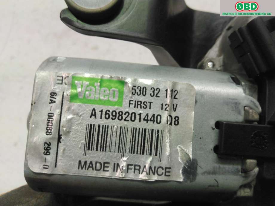 Viskermotor bakrute til Mercedes B-Klasse 2008-2011 (Fase 2) (W245) (W245) (MERCEDES|A 169 820 14 40|)