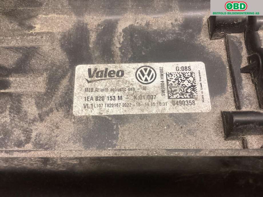Varmeapparat til VW ID.5 2022-->> (VOLKSWAGEN ID.5||1EA820153M)