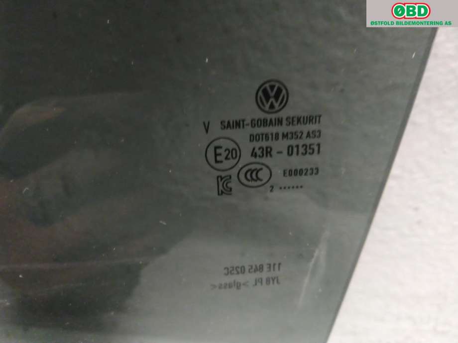 Siderute venstre bak til VW ID.5 2022-->>  (VOLKSWAGEN ID.5|11E 845 025 C|)