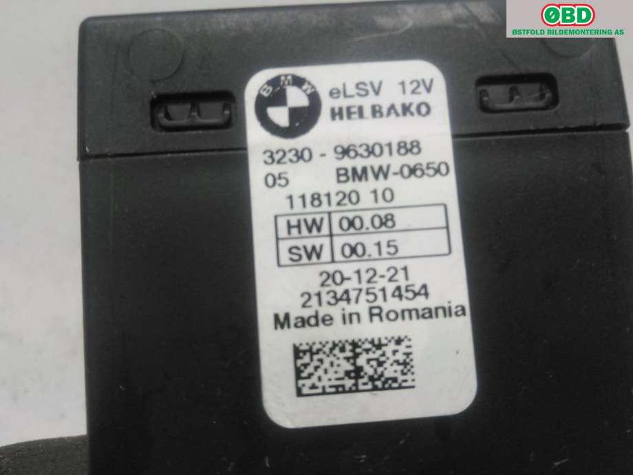 Styreenhet diverse til BMW iX 2021-->> (I20) (I20) (BMW iX xDrive50|32 30 9 630 188||32309630188)