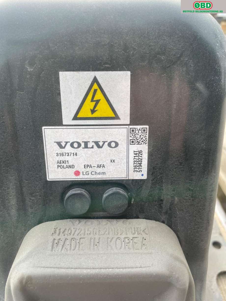Batteripakke elbil til Volvo XC90 2015-2025 (Type II)  