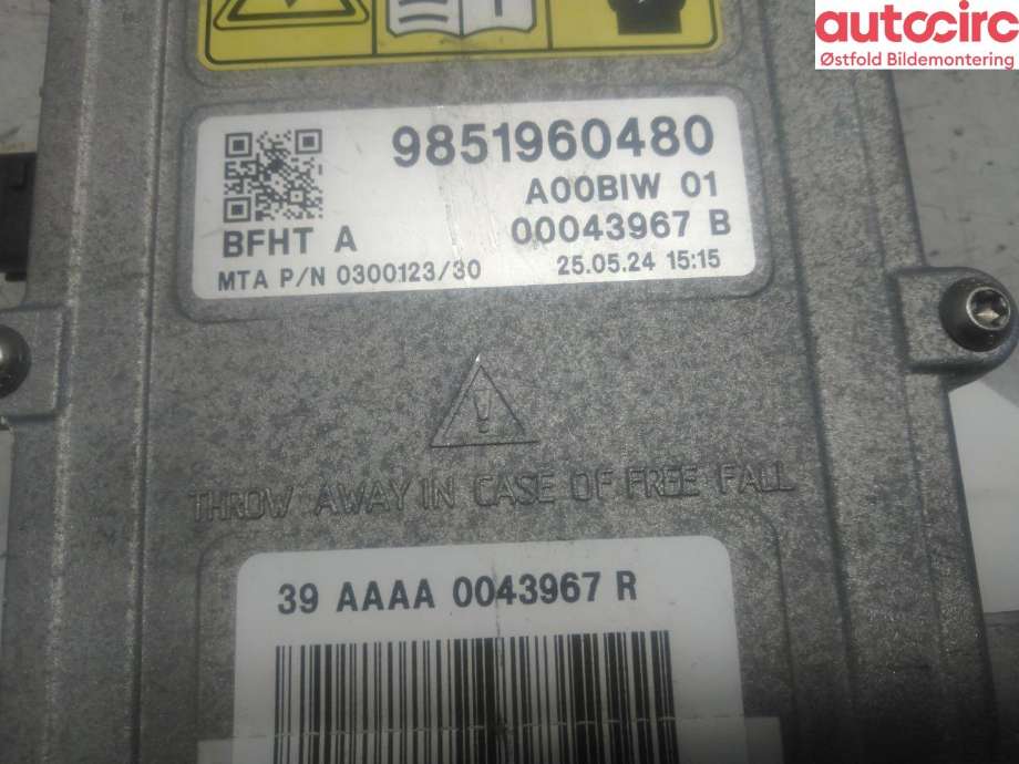 Inverter elbil til Opel Mokka E 2020-->> (Type II)  (OPEL|)