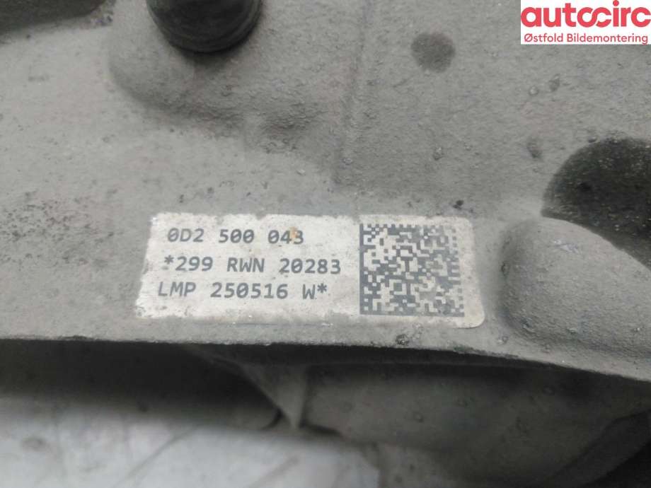 Kardang klokke bak til Audi Q7 2015-->> (Type II)  (AUDI|0D2 500 043|0G2 500 043 C|)