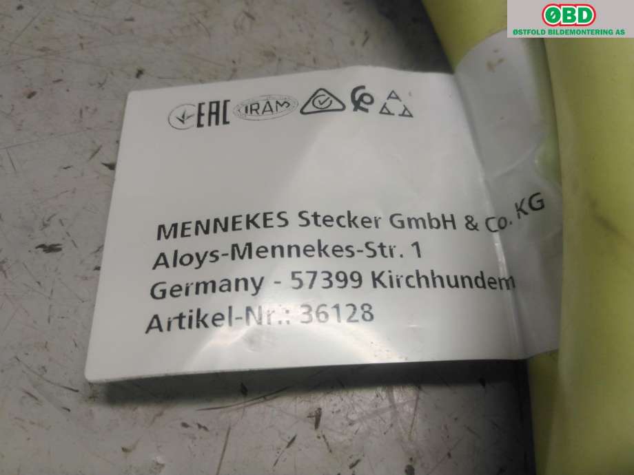 Batterilader kabel til Mercedes EQC 2019-->>  (MERCEDES|)