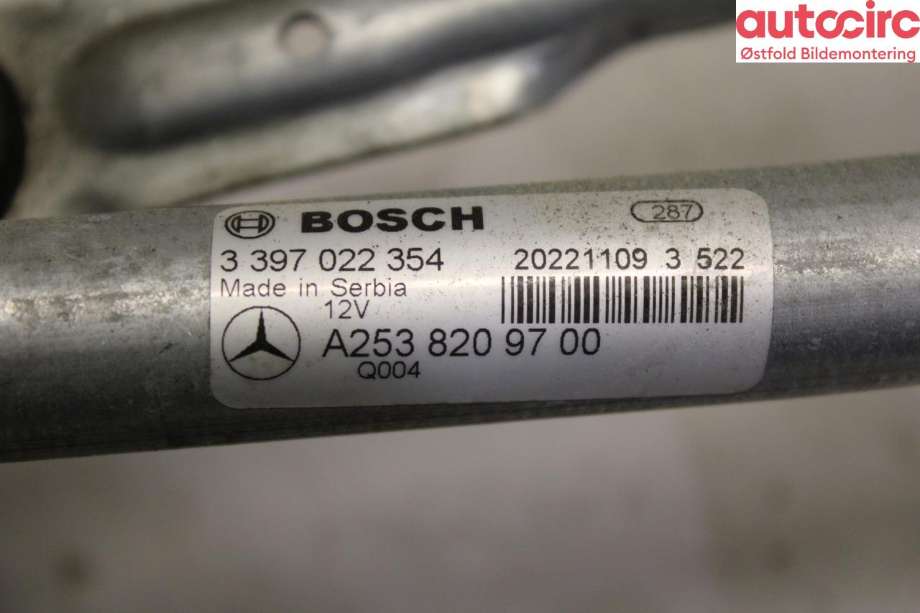 Viskeroverføring til Mercedes EQC 2019-->>  (MERCEDES|A 253 820 97 00|)