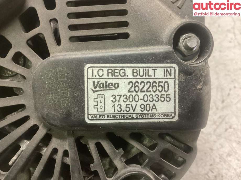 Dynamo til Hyundai i20 2015-2020 (Type II)  (HYUNDAI|3730003355|)