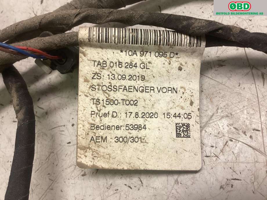 Ledningsnett til VW ID.3 2020-->> (VOLKSWAGEN|10A 971 095 D|)
