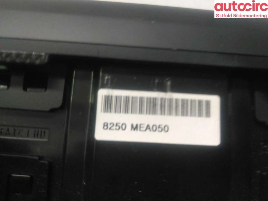 Varmeapparat betjening til Kia Rio 2017-->> Type IV  (KIA|97250H8250SA1|)