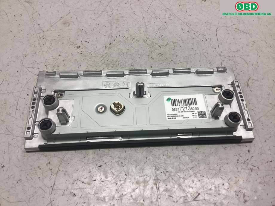 Instrument kjørecomputer til Opel Mokka E 2020-->> (Type II)  (OPEL Mokka-e|9837721380|)