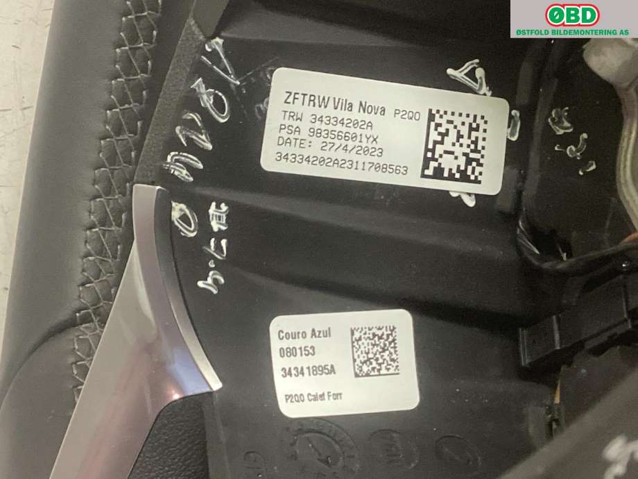 Ratt til Opel Mokka E 2020-->> (Type II) (OPEL Mokka-e|)