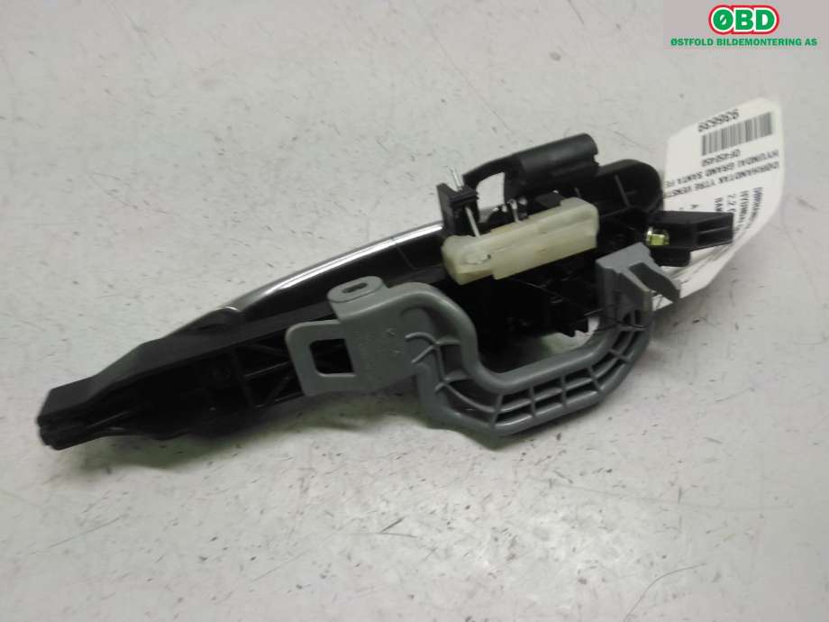 Dørhåndtak utv venstre bak til Hyundai Santa Fe 2012-2020 (Type III) (HYUNDAI|83655B8000|83661B8010|)