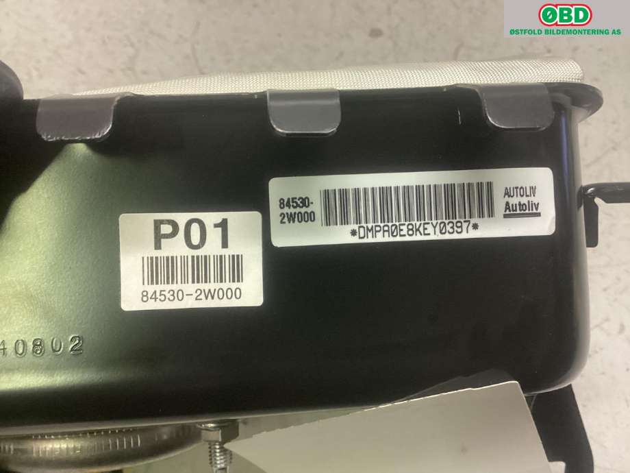 Airbag passasjer til Hyundai Santa Fe 2012-2020 (Type III) (HYUNDAI|845302W000|)