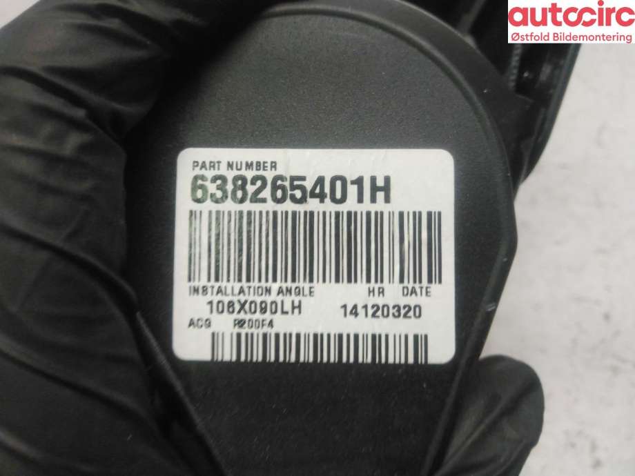 Airbag beltestrammer til Nissan Leaf 2018-->> (Type II)  (NISSAN|888855SH1B|)