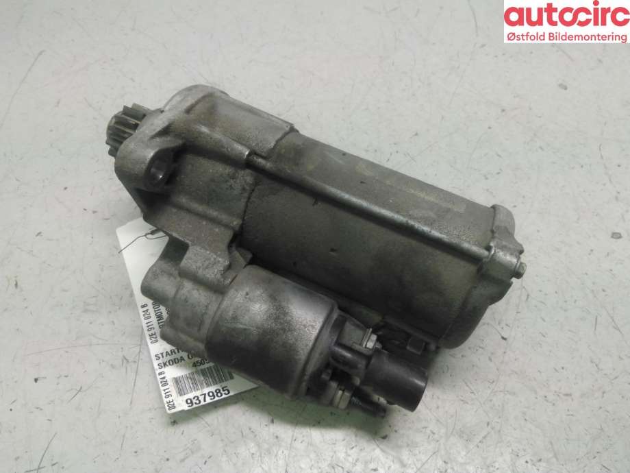 Starter til Škoda Octavia 2013-2016 (Type III, Fase 1)  (SKODA|02E 911 024 B|)