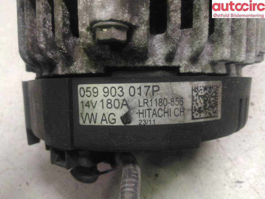 Dynamo til Audi A7 2010-2014 (Type I, Fase 1) (AUDI|059 903 018 R|)