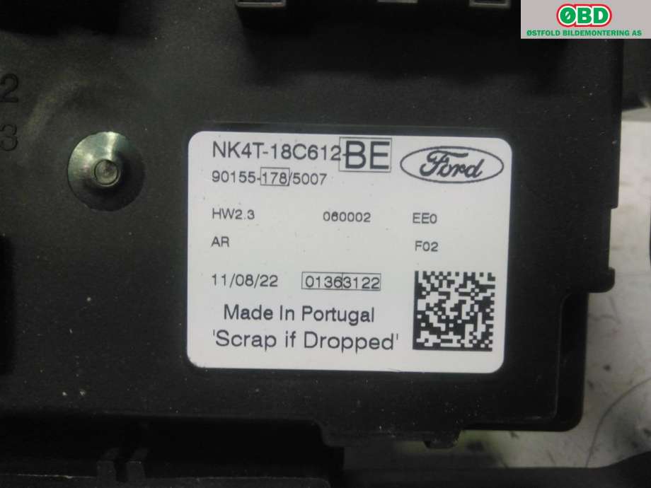 Styreenhet diverse til Ford E-Transit 2022-->>  (FORD Transit||NK4T-18C612-BE)