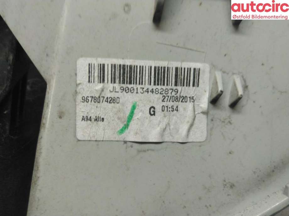 Baklykt venstre til Peugeot 2008 2013-2019 (Type I)  (PEUGEOT|96 780 742 80|)