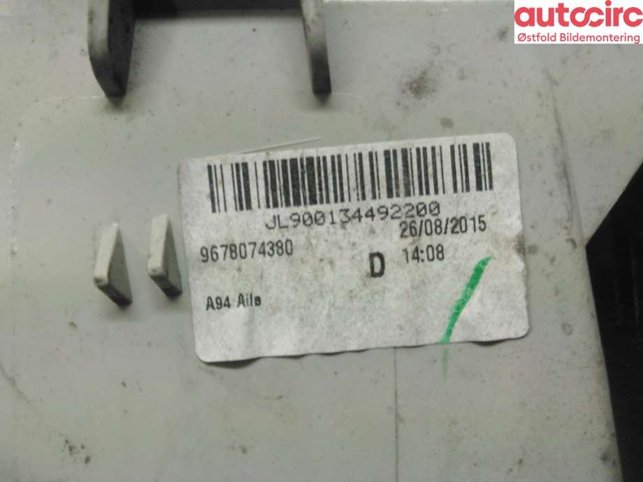 Baklykt høyre til Peugeot 2008 2013-2019 (Type I)  (PEUGEOT|96 780 743 80|)