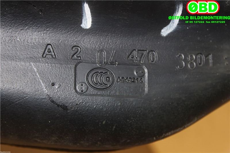 Dieseltank til Mercedes C-Klasse 2007-2011 (Fase 1) (W204) (W204) (MERCEDES|A 204 470 38 02||2044703801)