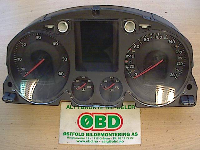 Instrumentpanel til VW Passat 2005-2010 (B6) (B6) (2,0TDI 170HK|3C0 920 871 E||3C0920871E)