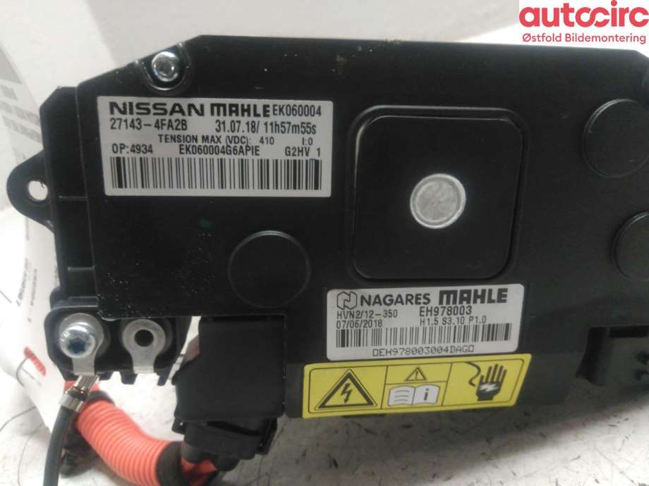 Varmeapparat register til Nissan NV200 2010-2019  (NISSAN|271434FA2B|)