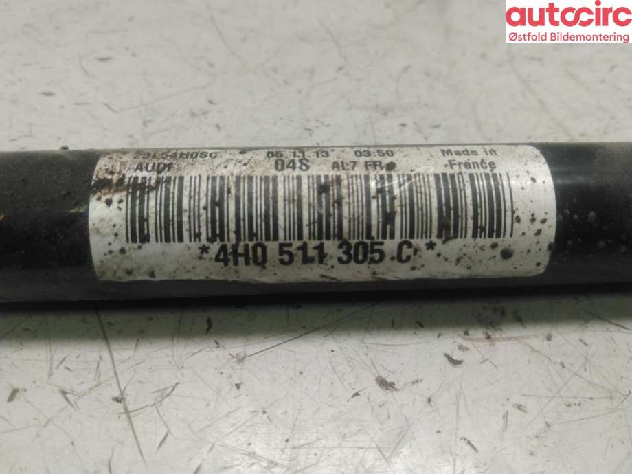 Stabilisatorstag bak til Audi A8 2010-2013 (Type III, Fase 1)  (AUDI|4H0 511 305 C|)