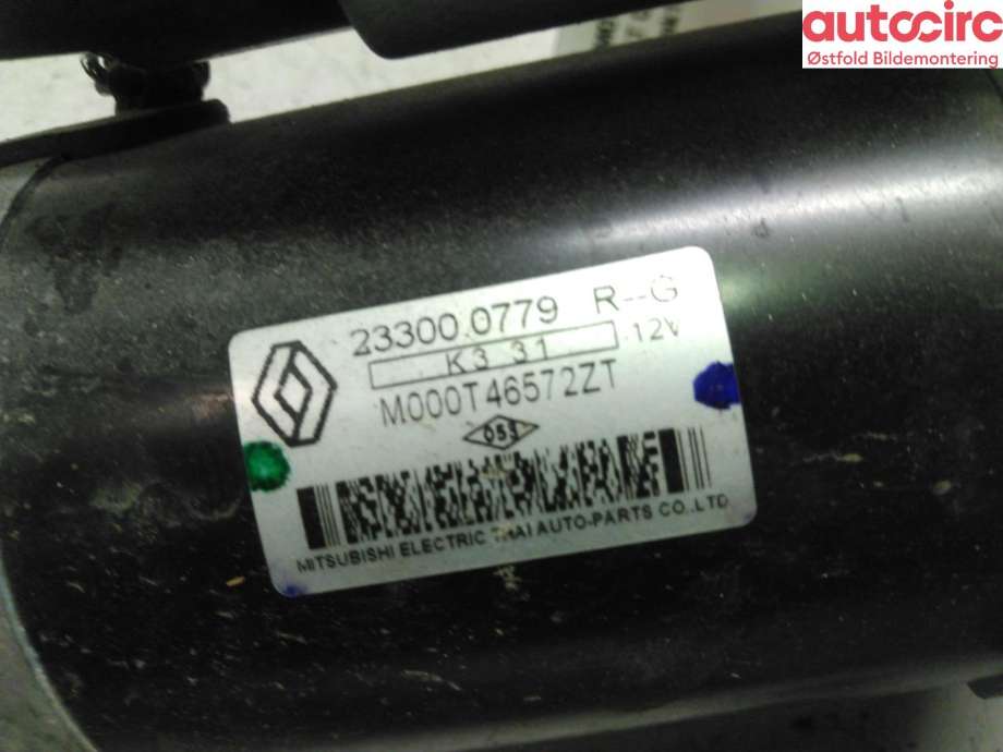 Starter til Renault Captur 2013-2020 (Type I)  (RENAULT|233000779R|)