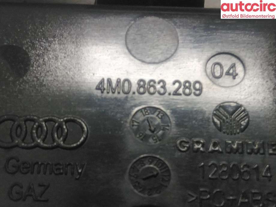 Innredning pakke til Audi Q7 2015-->> (Type II)  (AUDI|4M0 863 289|8W0 919 158 A|)