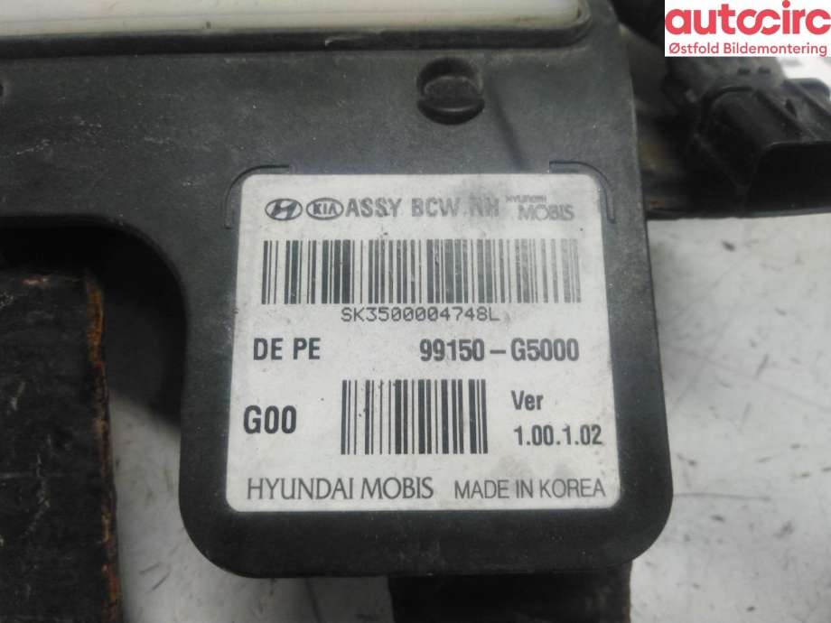 Sensor radar til Kia Niro 2021-->>  (KIA|99150G5000|)