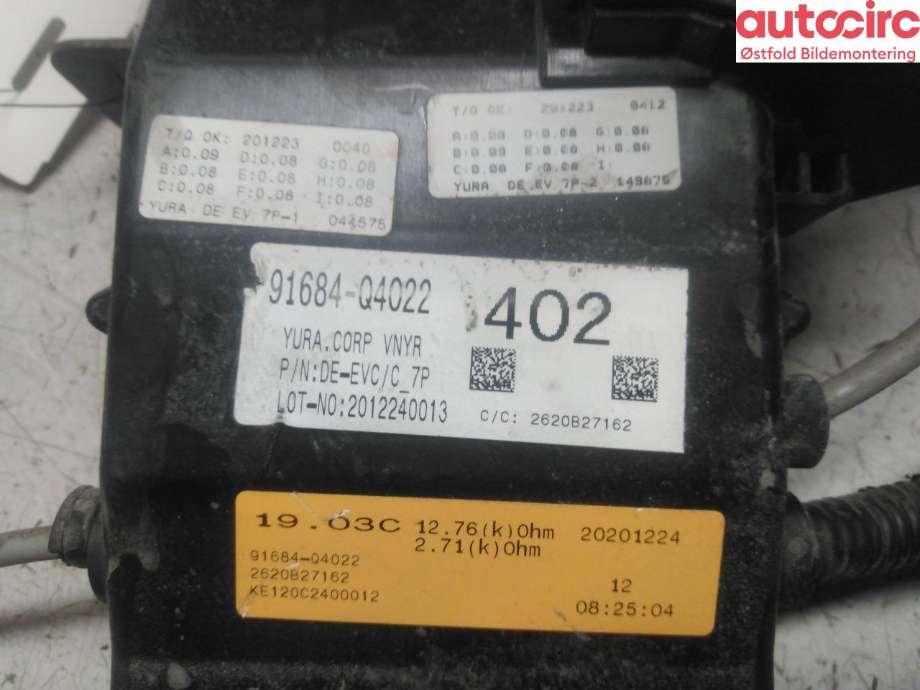 Batterilader inntak/luke til Kia Niro 2021-->> (KIA|91684Q4022|)