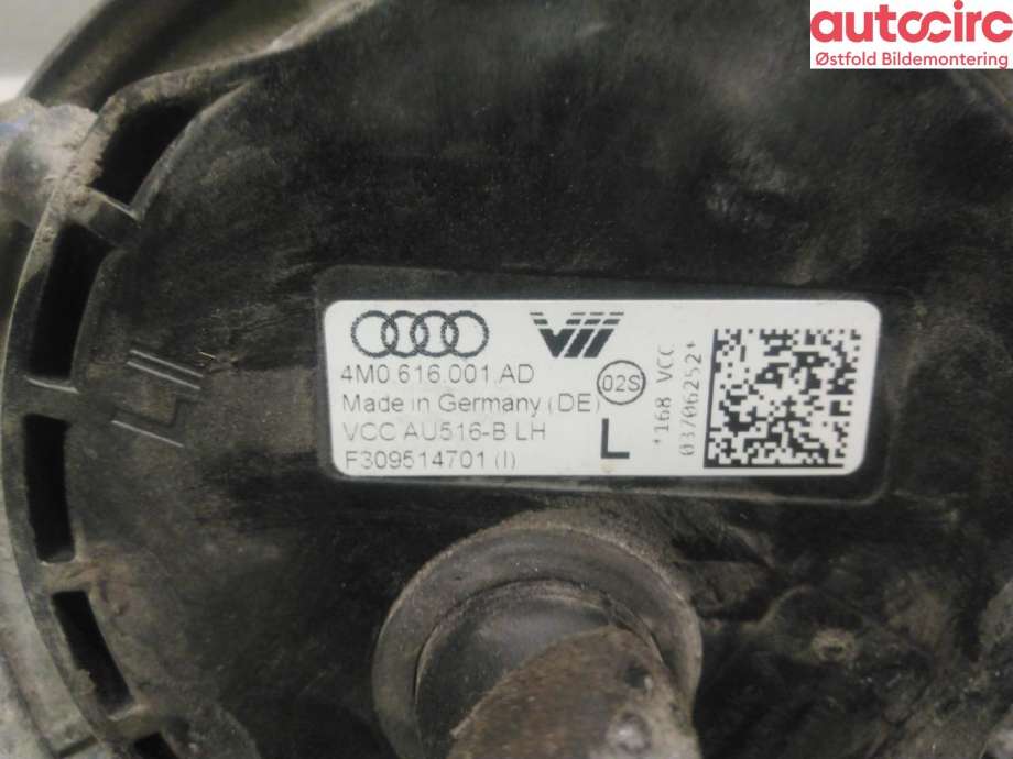 Fjær foran nivå luftpute/belg til Audi e-tron 2018-->>  (AUDI|)
