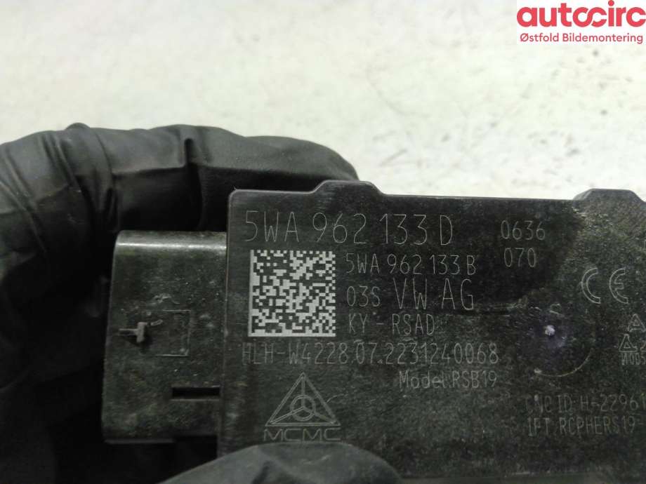 Styreenhet nøkkelfri/keyless til VW ID.5 2022-->>  (VOLKSWAGEN   ID5|5WA 962 133 D|)