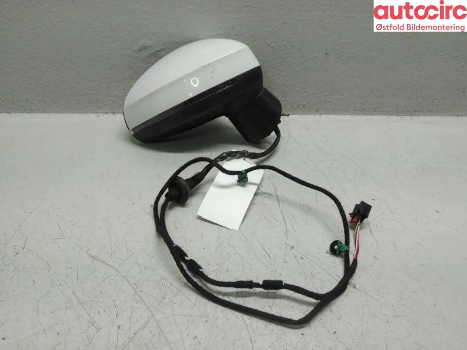 Speil høyre til Audi A1 2015-2018 (Type I, Fase 2) (AUDI|8X0 949 102|)