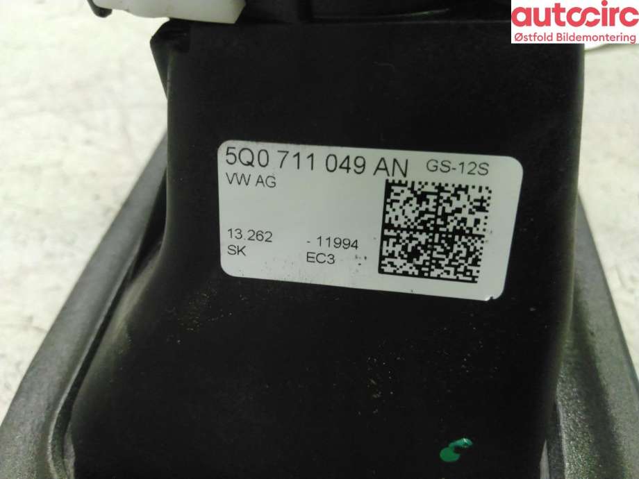 Girstang/girvelger automat til VW Golf VII 2012-2017 (Fase 1)  (VOLKSWAGEN|5Q0 711 049 AN|5Q0 711 049 BJ|)