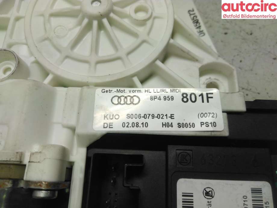 Ruteheis venstre til Audi A3 2009-2012 (Type II, Fase 2) (AUDI|)