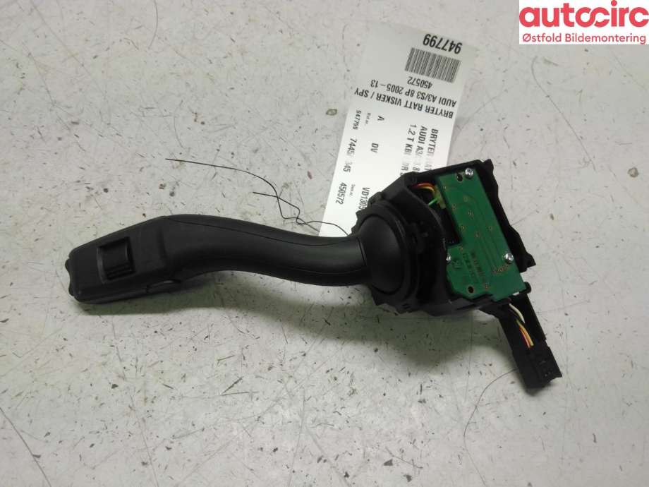 Bryter visker til Audi A3 2009-2012 (Type II, Fase 2) (AUDI|)