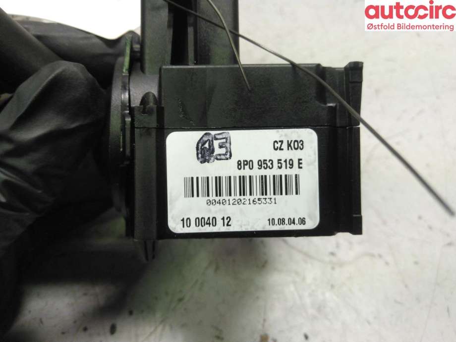 Bryter visker til Audi A3 2009-2012 (Type II, Fase 2) (AUDI|)
