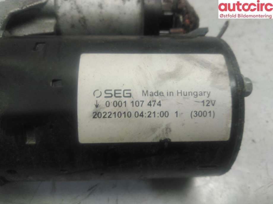 Starter diesel til Mopedbil Ligier JS60 0-->>  (LIGIER JS 60|1010558|)