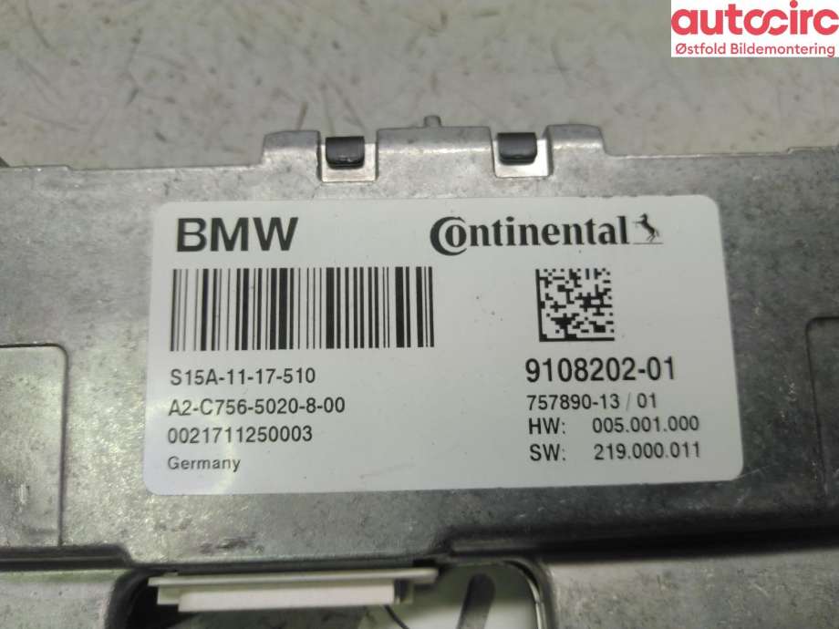 Sensor radar til BMW 5-Serie 2017-->> (G30/G31) (G30/G31) (BMW|66 51 9 472 820|)