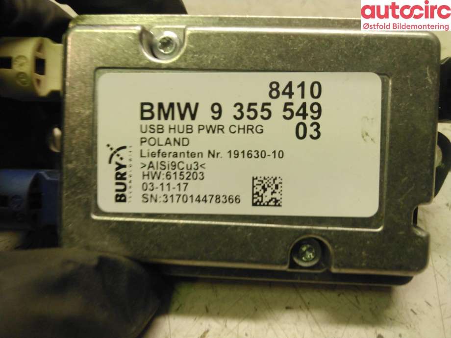 Styreenhet diverse til BMW 5-Serie 2017-->> (G30/G31) (G30/G31) (BMW|84 10 9 355 549|)