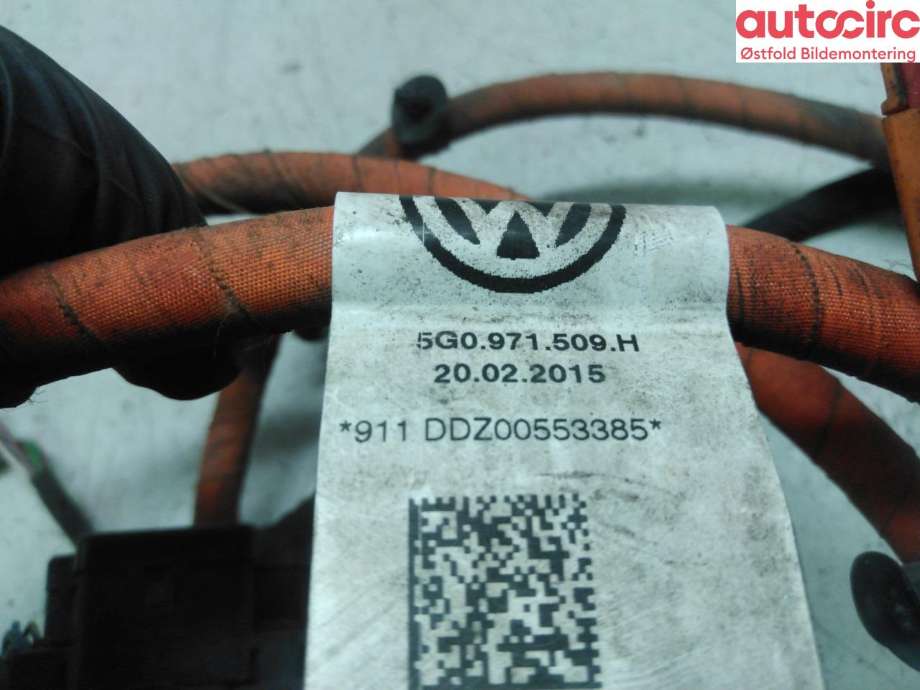 Kabel høy volt (HV) hybrid til VW e-Golf 2014-2017 (Fase 1)  (VOLKSWAGEN|5G0 971 509 H|)