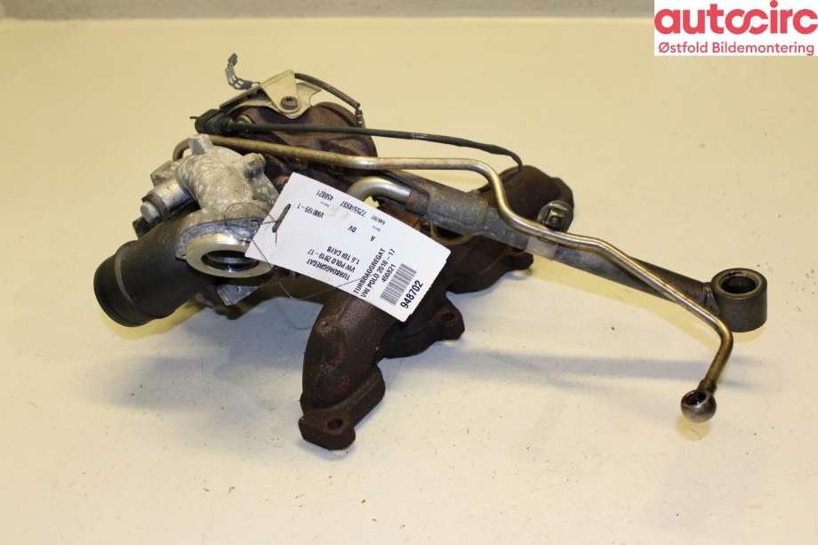 Turbo til VW Polo 2009-2014 (Type V, Fase 1) (VOLKSWAGEN|03L 253 056 R|)