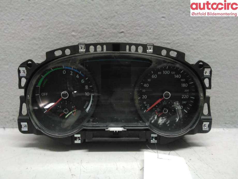 Instrumentpanel til VW e-Golf 2014-2017 (Fase 1) (VOLKSWAGEN|5G1 920 754 A|)