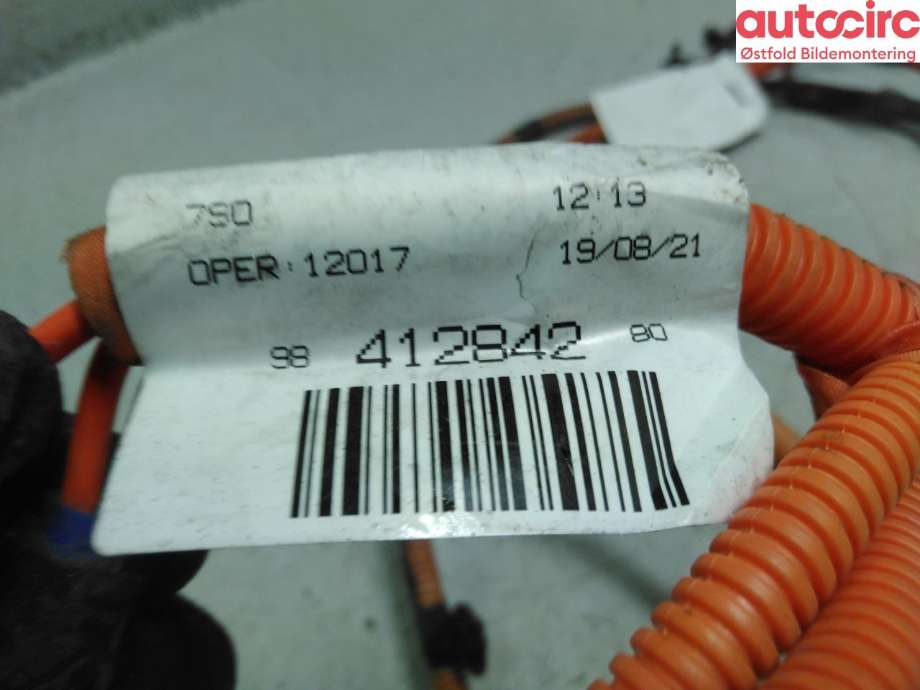 Kabel høy volt (HV) hybrid til Citroën C4, Spacetourer 2019-->>  (CITROEN|9841284280|)
