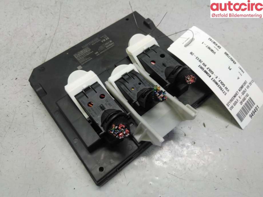 Styreenhet comfort (BCM) til VW e-Golf 2017-2020 (Fase 2) (VOLKSWAGEN|5Q0 937 084 DH|)