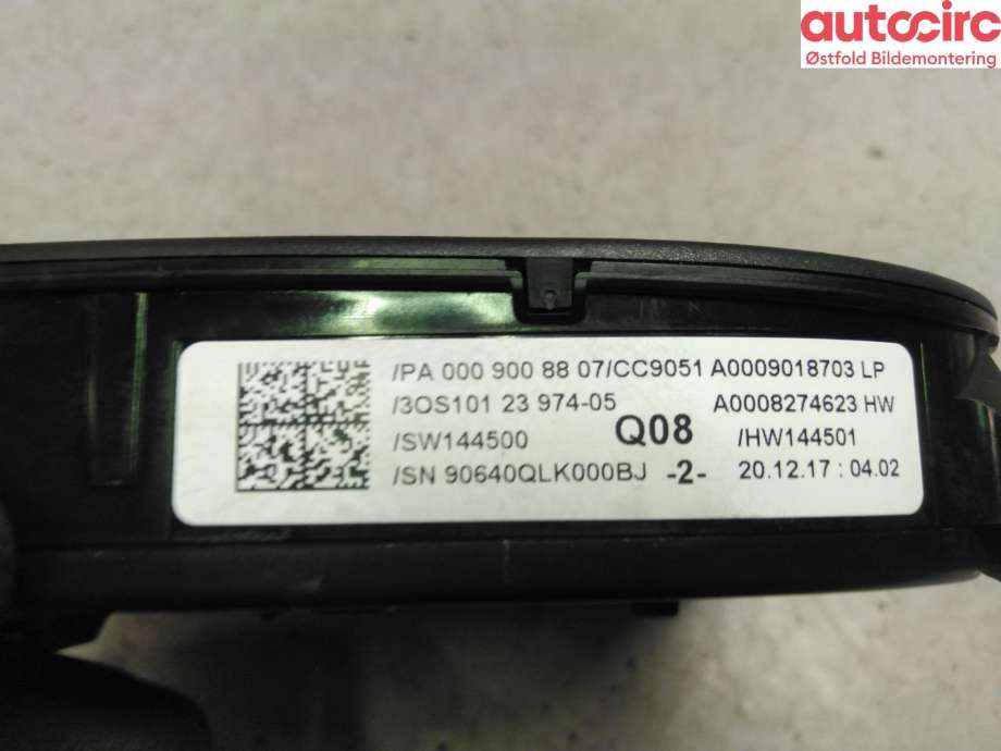 Taklyspanel til Mercedes GLC 2015-2022 (X253) (X253) (MERCEDES|A 000 900 88 07|)