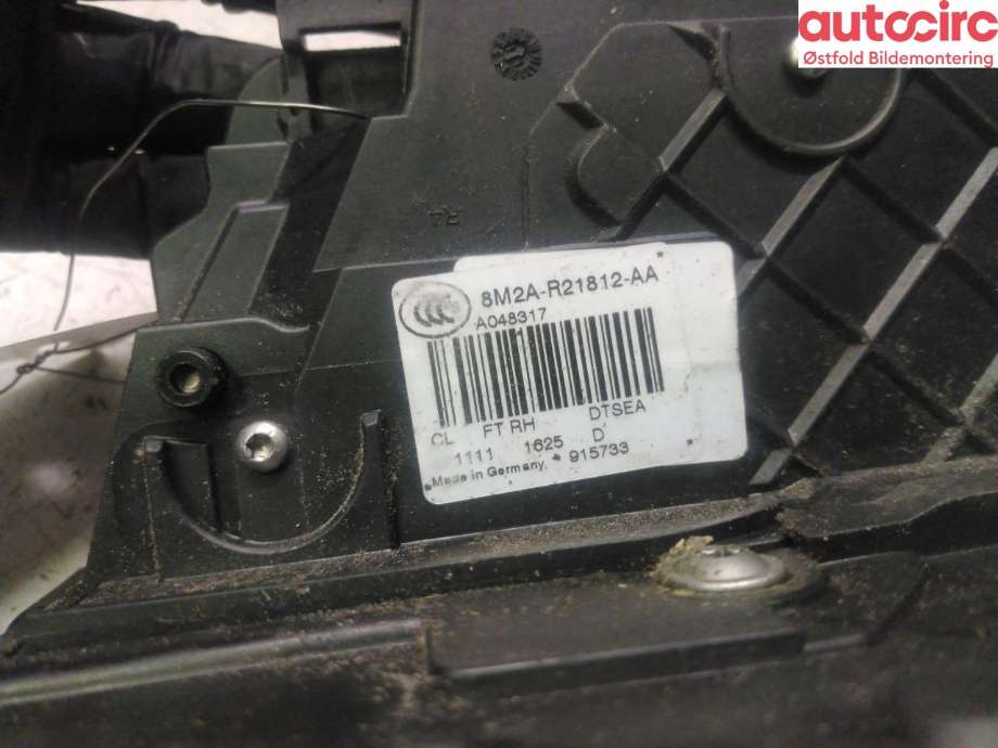 Låsekasse høyre foran til Ford S-Max 2010-2015 (Type I, Fase 2) (FORD|1791406|)